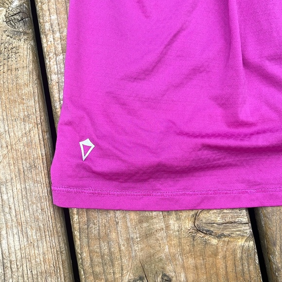 Ivivva tank top with built in bra, kids size 14 - Picture 3 of 5